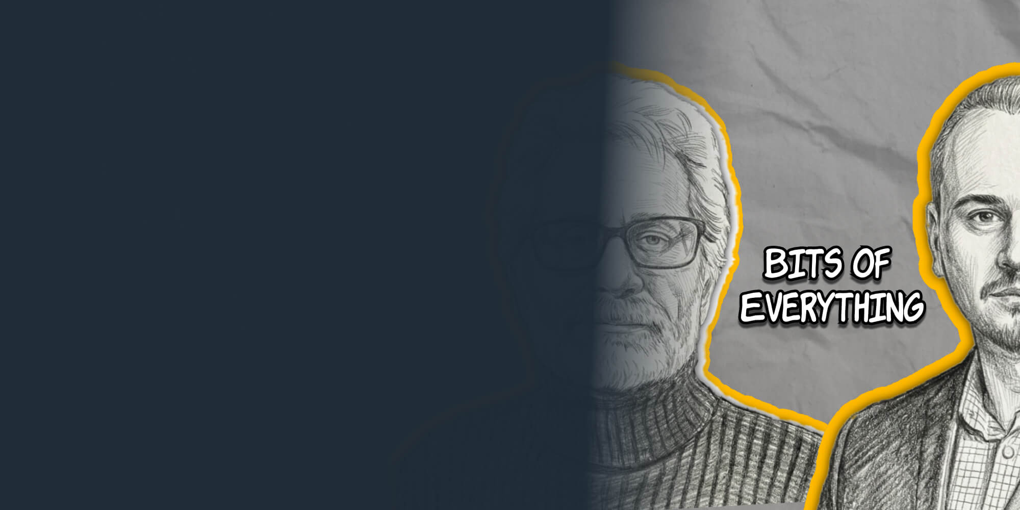 Curious Pundits Podcast artwork with the Bits of Everything tagline